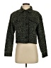 John & Jenn 100% Cotton Animal Print Green Jacket Size S - photo 1