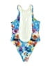 Beach Bunny Floral Blue One Piece Swimsuit Size S - photo 2