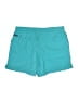 Columbia 100% Nylon Solid Teal Athletic Shorts Size M - photo 2