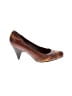Nine West Color Block Brown Heels Size 6 - photo 1