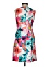 Eliza J 100% Polyester Print Pink Cocktail Dress Size 4 (petite) - photo 2