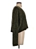 LA Hearts 100% Polyester Metallic Green Pullover Sweater Size S - photo 4