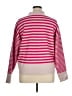 Maeve Stripes Pink Pullover Sweater Size XL - photo 2