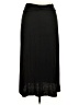 Faded Glory Solid Black Formal Skirt Size 14 - photo 2