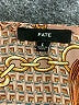Fate 100% Polyester Animal Print Brown Long Sleeve Blouse Size L - photo 7