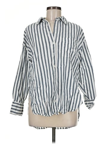 Maeve by Anthropologie 3/4 Sleeve Button-Down Shirt (view 1)