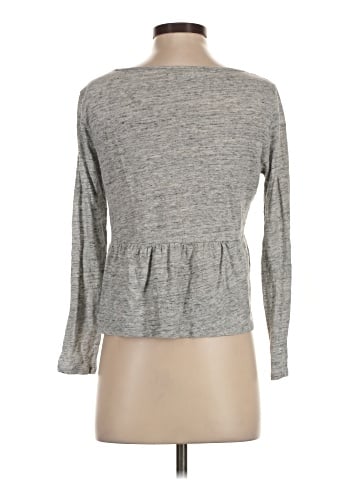 Madewell Modern Linen Flare-Hem Tee (view 2)