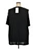 BLOOMCHIC Black Short Sleeve Blouse Size 26 - photo 2