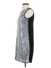 Chan Luu Metallic Silver Cocktail Dress Size S - photo 5