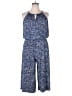 Roz & Ali Tweed Blue Romper Size XL - photo 1