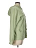 Laundry by Shelli Segal Solid Green Raincoat Size L - photo 4