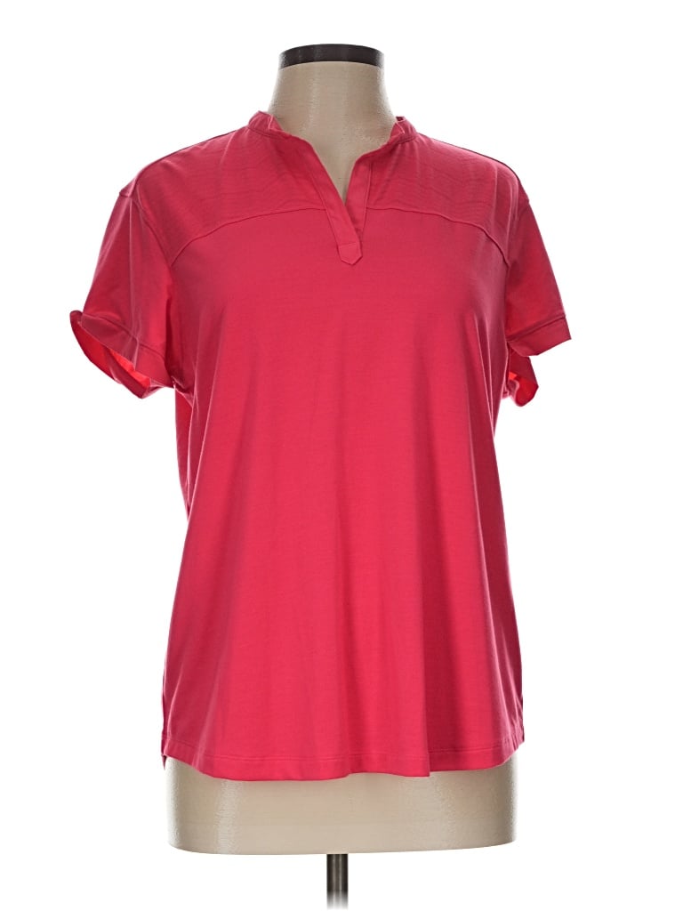 Pre-owned Under Armour Short Sleeve Polo Shirt In Red