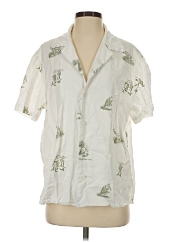 Assorted Brands Short Sleeve Button-Down Shirt (view 1)