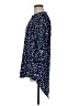 Cocomo Polka Dots Blue Short Sleeve Blouse Size M - photo 5