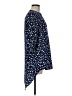 Cocomo Polka Dots Blue Short Sleeve Blouse Size M - photo 4
