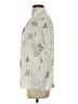 Assorted Brands 100% Cotton Ivory Short Sleeve Button-Down Shirt Size S - photo 5
