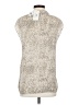 H By Halston 100% Polyester Animal Print Ivory Sleeveless Blouse Size S - photo 2