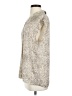 H By Halston 100% Polyester Animal Print Ivory Sleeveless Blouse Size S - photo 5