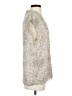 H By Halston 100% Polyester Animal Print Ivory Sleeveless Blouse Size S - photo 4