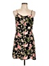 J for Justify Tropical Black Casual Dress Size L - photo 1
