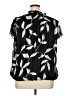 Haver + Blair 100% Polyester Black Short Sleeve Blouse Size 1X - photo 2