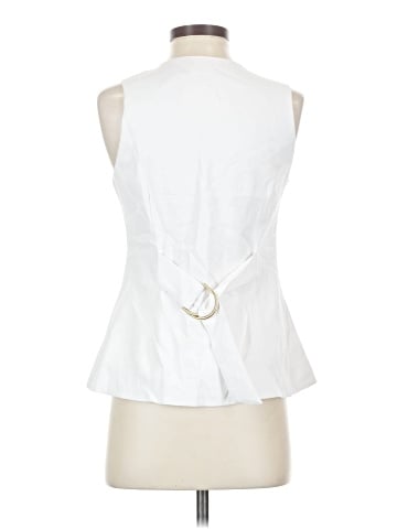 Meshki Sleeveless Button-Down Shirt (view 2)