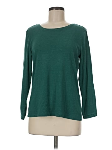 Christopher & Banks 3/4 Sleeve T-Shirt (view 1)