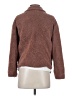 14th & Union 100% Polyester Brown Cardigan Size XS - photo 2