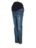 Pink Blush Blue Jeans Size 27 Maternity - photo 1