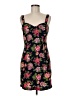 XOXO Floral Black Cocktail Dress Size 9 - photo 1