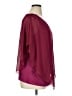 AGB 100% Polyester Burgundy 3/4 Sleeve Blouse Size 1X - photo 4