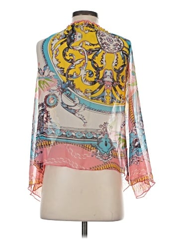 Hale Bob 3/4 Sleeve Silk Top (view 2)