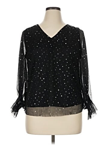 Halogen 3/4 Sleeve Blouse (view 1)