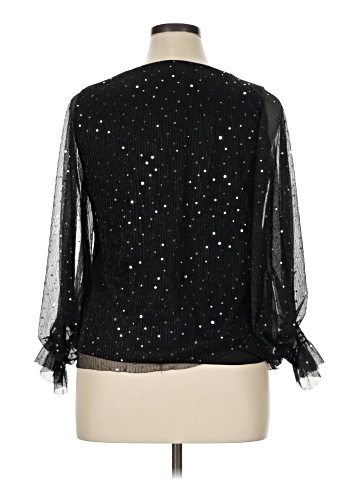 Halogen 3/4 Sleeve Blouse (view 2)