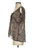 Lucca Couture 100% Polyester Green Short Sleeve Blouse Size S - photo 5
