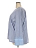 Alexander Jordan Blue Long Sleeve Blouse Size 2X - photo 5