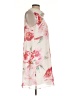 Connected Apparel 100% Polyester Floral Ivory Casual Dress Size 10 - photo 4