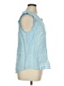 Lilly Pulitzer 100% Linen Blue Sleeveless Button-Down Shirt Size XL - photo 4