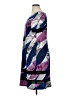 Studio M Graphic Purple Casual Dress Size 16 - photo 5