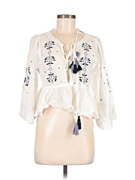 Free People 3/4 Sleeve Blouse (view 1)