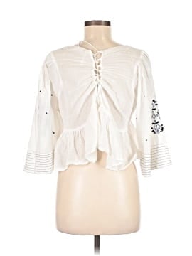 Free People 3/4 Sleeve Blouse (view 2)