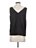 Anthropologie 100% Polyester Silver Sleeveless Blouse Size S - photo 2