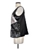 Anthropologie 100% Polyester Silver Sleeveless Blouse Size S - photo 5