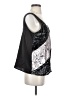 Anthropologie 100% Polyester Silver Sleeveless Blouse Size S - photo 4