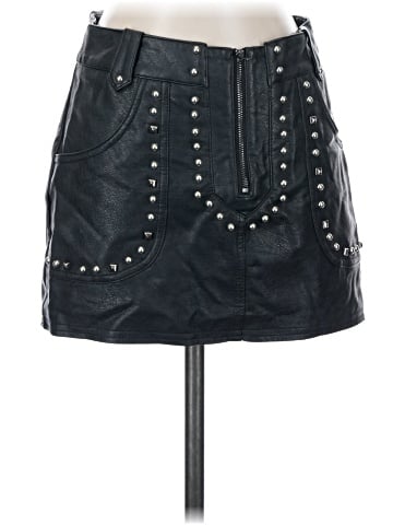 Urban Outfitters Faux Leather Skirt (view 1)