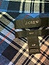 J.Crew Plaid Blue Long Sleeve Button-Down Shirt Size 4 (petite) - photo 7