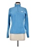 The North Face 100% Polyester Solid Blue Sweatshirt Size M - photo 1