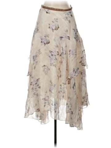 LoveShackFancy Silk Skirt (view 1)