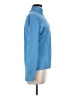 The North Face 100% Polyester Solid Blue Sweatshirt Size M - photo 4