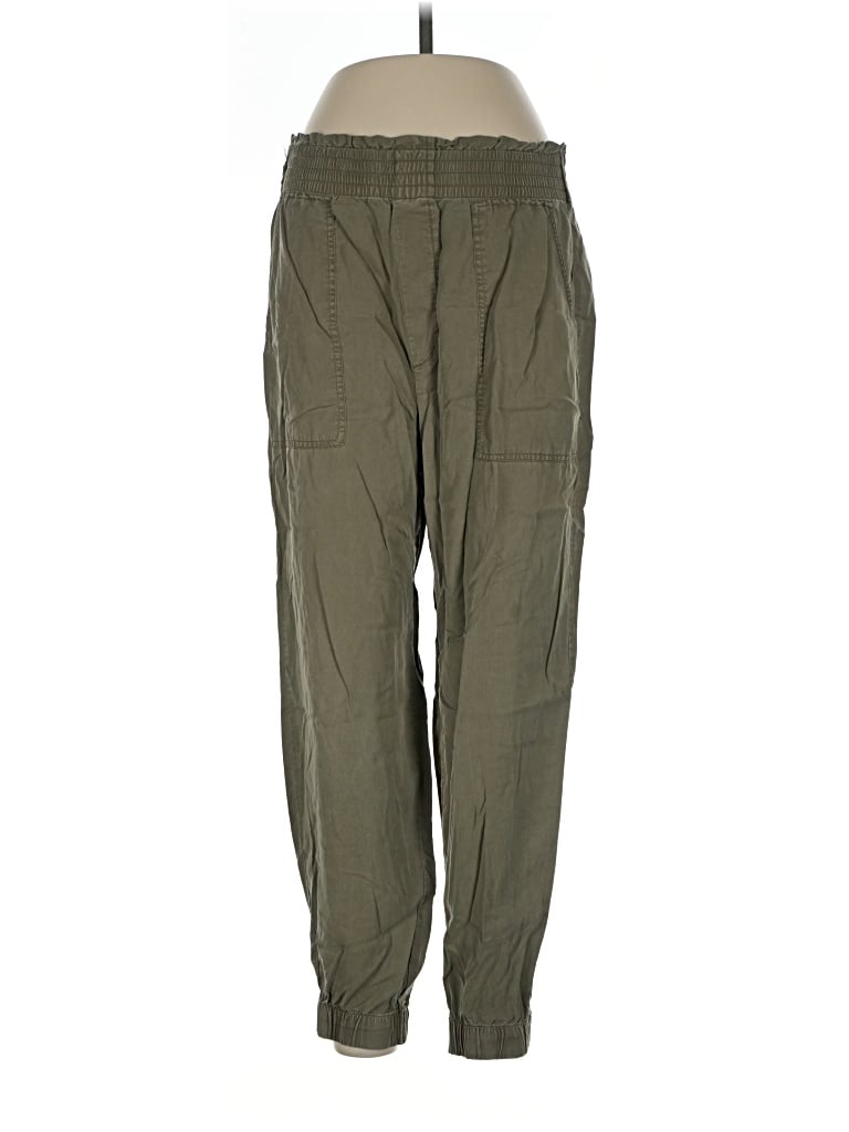 Pre-owned Abercrombie & Fitch Cargo Pants In Green